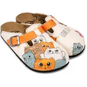 Goby – Love Cats Dames Clogs – Vegan – Handmade – Maat 36