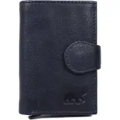 Bear design Elsie Mini Portemonnee met RFID Bescherming – Pasjeshouder voor 7 Pasjes – Met Briefgeldvak & Muntgeldvak - navy
