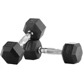 Bodytone Rubber 2.5kg Hex Dumbbell 2 Eenheden