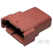TE Connectivity Stiftgehäuse-Kabel DTM Polzahl Gesamt 12 DTM04-12PD 1 St.