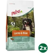 Prins 2x12 kg procare lam / rijst hondenvoer