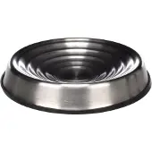 Flamingo - Eetschaal kat Lajla Rond Zilver 200 ML