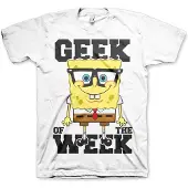 Spongebob SquarePants Geek Of The Week T-shirt White