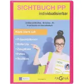 Pagna 21013-34, Project folder, A4, Polypropyleen (PP), Roze, 40 vel, 20 vakken