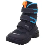 Superfit Snowboots 'SNOW MAX' navy / lichtblauw / oranje