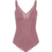 Erlich Textil Body 'Eleonora' mauve