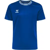 Hummel Functioneel shirt kobaltblauw / wit
