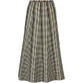MADELEINE Rok beige / zwart