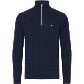 Kronstadt Trui ' KSCall half zip ' donkerblauw