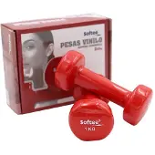 Softee Vinyl S Set 2.5kg Dumbbell Oranje 2.5 kg