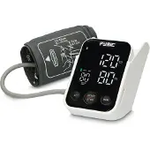 Fysic FB160 - Bloeddrukmeter bovenarm met HD display - Wit-Zwart