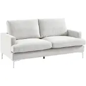 Sweeek - Bank 3 zitplaatsen in stof l 173 x b 90 x h 89cm - hans