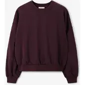 Sissy-Boy Donkerbruine sweater met lurex | Maat: M
