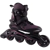 Roces Weft Thread 84 Dames Skeelers - 4x84mm Wielen - Fitness Inline Skates - Zwart Paars - Maat 38