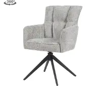 Tower Living Bardi Armstoel - Silver