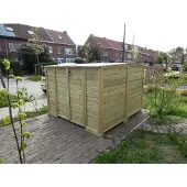 Lutra Lutrabox Tuinkast Fietsberging 305x215x141cm
