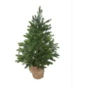 Black Box Trees Flachau Kunstkerstboom - H90 x Ø66 cm - Groen