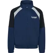 Hummel Sportjas donkerblauw / lichtgrijs / zwart / wit