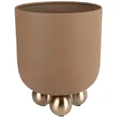 PT Living Bloempot Estilo Large Mocha Brown