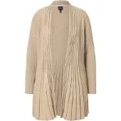Ulla Popken Gebreid vest beige