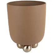 PT Living Bloempot Estilo Medium Mocha Brown