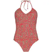 Barts Badpak Women Anangu V-Neck One Piece Red-Maat 40