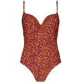 Barts Badpak Women Des Sculpting One Piece Terra-Maat 36
