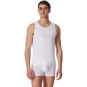 Schiesser Ondershirt Men 155629 Long Life Soft White-XXL