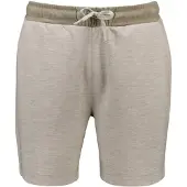 Lyle & Scott sweatshort bruin gemeleerd
