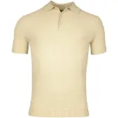 Baileys polo beige katoen en polyamide