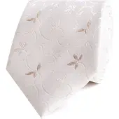 Tresanti Stropdas Beige Prinjte