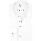R2 Overhemd Twill Wit