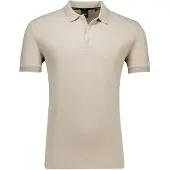 HUGO BOSS Boss Green Paddy normale fit effen beige katoen