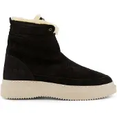 Rehab Navy boots effen leer