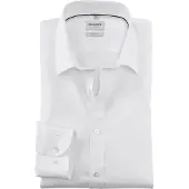 Olymp Level Five Body Fit Overhemd ML6 (vanaf 68 CM) wit
