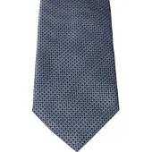 Profuomo Stropdas 100% zijde blauw dessin