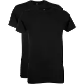 Alan red Aan Red T-Shirt Virginia Zwart (2 pack)