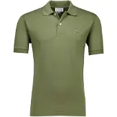 Lacoste Shirt groen / riet / rood / wit