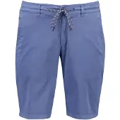 Brax bermuda blauw effen katoen