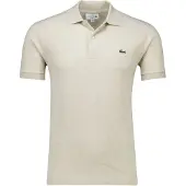 Lacoste polo creme classic fit pique