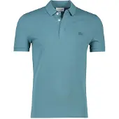 Lacoste polo normale fit blauw katoen