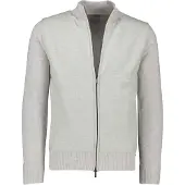 Gentiluomo vest scheerwol lichtgrijs