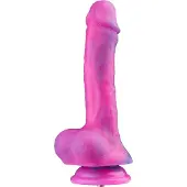 Hismith Premium Dildo KlicLok Small 15-20 CM Paars