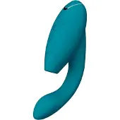Womanizer Duo 2 - Vibrator - Clitoris+g-spot - Herlaadbaar - Waterdicht - Petrol