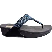 FitFlop Lulu crystal mix toe-post