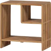 Woood Jasmijn Sidetable Recycled Teak - Naturel - 55x55x30
