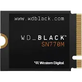 Western Digital WD Black SN770M WDBDNH0010BBK-WRSN - SSD - 1 TB - intern - M.2 2230 - PCIe 4.0 x4 (NVMe)