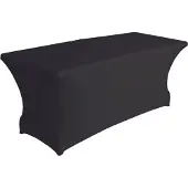 Perel Hoes voor tafel, zwart, rechthoekig, 180 cm x 75 cm x 74 cm