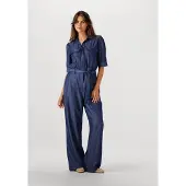 Minus Dames Jumpsuits Levana Jumpsuit - Blauw - Maat 36