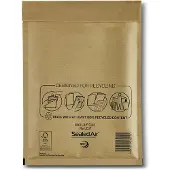 Mail lite luchtkussenenveloppen, goud, D/1, 180 x 260 mm, doos van 200 stuks